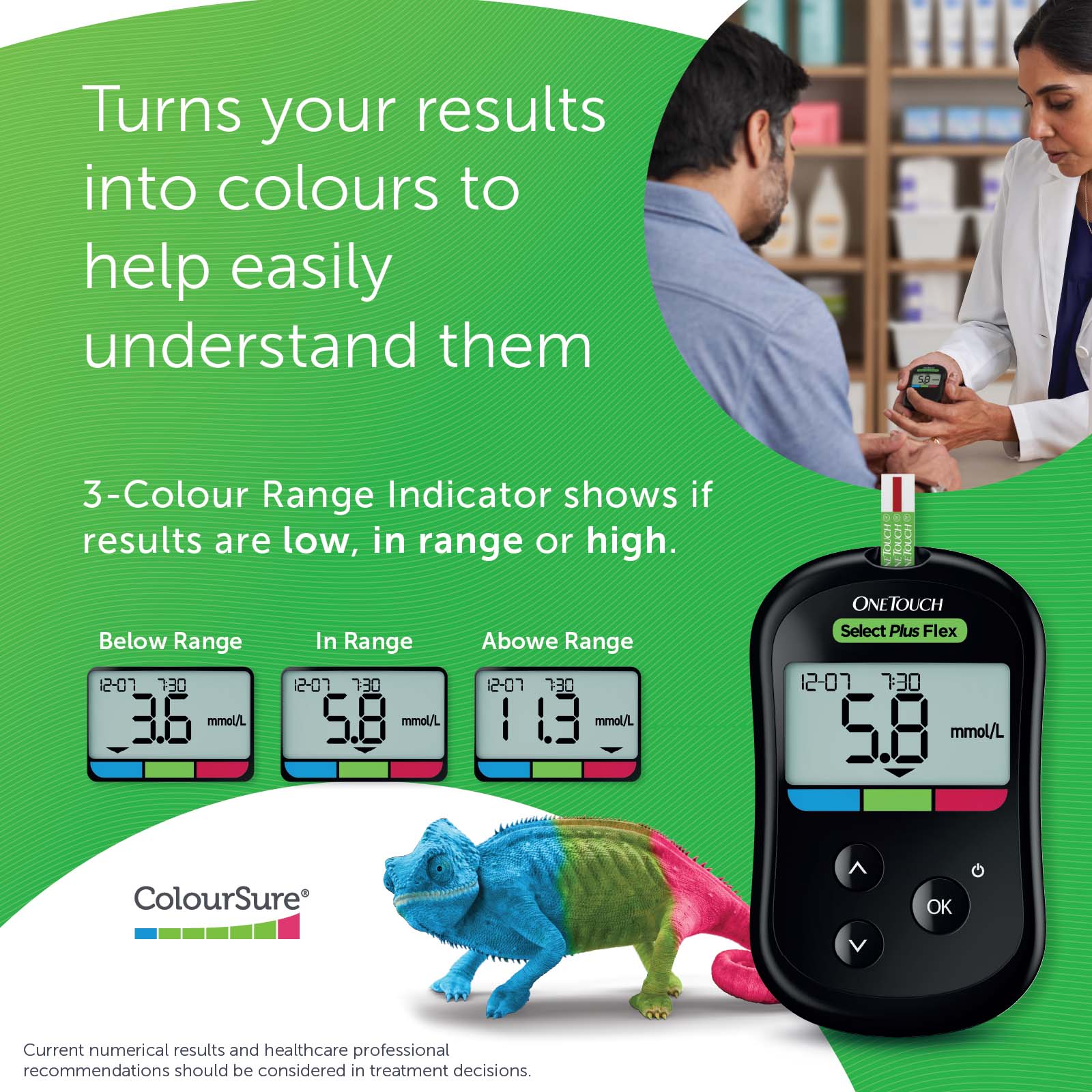 OneTouch Select Plus Flex® meter | Glucose meters